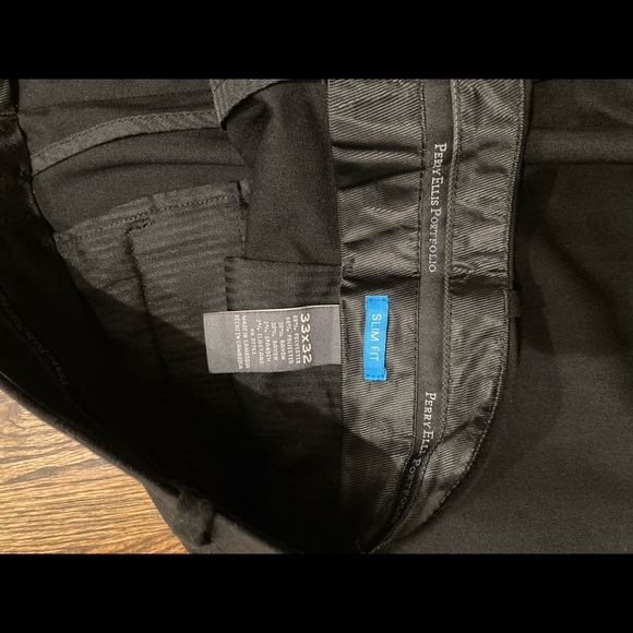 Men’s black dress pants - Picture 3 of 4